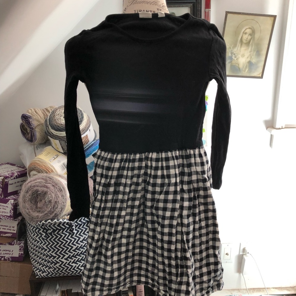 Gap Kids girls' black and white dress size 8